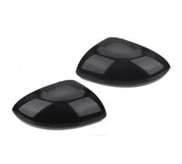 HZBHD Coque De Rétroviseur Pour Clio Pour MK5 2019-2025 Coques De Rechange Noires Et Blanches Pour Rétroviseurs Latéraux Rétroviseur Coque(Primed Black,Une paire)