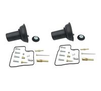 HZBHD Kit De Réparation Carburateur Moto pour H&Onda Steed Shadow VT VLX 600 1988-1998 Kit De Réparation Carburateur, Joint De Piston, Pointeau Carburateurs Réparation Kit