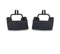HZBHD Kit De Réparation De Grille D'aération Pour Tableau De Bord De Voiture Pour Mercedes Pour Benz W164 X164 ML GL Bande décorative(NOIR,2 pièces)