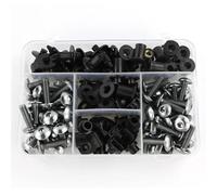 HZBHD Kit de vis Kit De Boulons De Carénage De Moto pour H&Onda Grom MSX125 NC700S NC750S NC700X NC750X GL1800 Goldwing Boulons Vis Fixations Boulon de Pare-Brise(Titane)