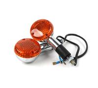 HZBHD Lot De 2 Clignotants Avant Et Arrière pour Moto pour Suzuki QS150, QS 150, QS125 Et QS 125 Indicateurs De Tournage Clignotants