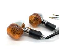 HZBHD Lot De 2 Clignotants Rétro pour Moto pour H&Onda Shadow VT 750 1100 VTX 1300 1800 C Indicateurs De Tournage Clignotants