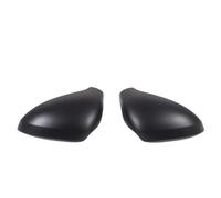HZBHD Lot De 2 Coques De Rétroviseurs Extérieurs Pour Peugeot 207 308 2006-2014 Coques De Rétroviseurs Extérieurs Aspect Carbone/noir Mat/brillant Rétroviseur Coque(Noir mat)