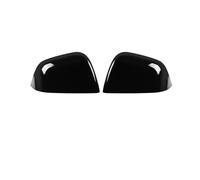 HZBHD Lot De 2 Coques De Rétroviseurs Extérieurs Pour Tesla Pour Modèle 3 Pour Modèle Y 2021-2023 Coques De Rétroviseurs Extérieurs À Coller Rétroviseur Coque(NOIR 1)