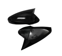 HZBHD Lot De 2 Coques De Rétroviseurs Voiture Pour Hyundai Pour Elantra Pour Veloster 2011-2017 Coques De Rétroviseurs Extérieurs Avec Clignotants Rétroviseur Coque(Noir brillant)