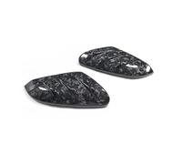 HZBHD Paire De Coques De Rétroviseurs Extérieurs Pour Civic 10e 2016-2020 Coques De Rétroviseurs Latéraux Noir Brillant Aspect Carbone Rétroviseur Coque(Aspect carbone forgé)