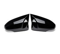 HZBHD Paire De Coques De Rétroviseurs Extérieurs Pour Toyota Pour CHR 2017-2021 Coques De Rétroviseurs Latéraux Rétroviseur Coque(Noir brillant)
