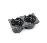 HZBHD Porte-gobelet Pour Console Centrale Avant De Voiture, Pour BMW Série 3 E46 1998-2006 323i 318i 320i 51168217953, Boîte De Rangement Bande décorative(Titane,X2)