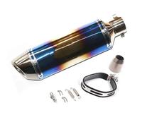 HZBHD Pot D'échappement pour Moto pour H&Onda MSX125 250cc 350cc 600cc Tuyau D'échappement Silencieux D'échappement Liaison D'échappement(Couleur 3)