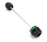 HZBHD Protecteur de Chute Protection Contre Les Chutes De Moto, Roue Avant, Fourche, Essieu, Crash, pour Kawasaki, pour Ninja 650, 1000, ZX-6R, pour VERSYS 650, Z1000/R/SX(Vert)