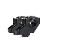 HZBHD Rehausseurs de Guidon Adaptateur De Barre De Poignée De Levage De Guidon De Moto, Bloc De Rehaussement pour Kawasaki pour Versys 1000 2012-2014 Z125 2015-2024(Noir Mat)