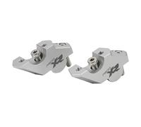 HZBHD Rehausseurs de Guidon Rehausseur De Guidon De Moto pour BMW F850GS Adventure F 850 GS ADV F900R F900 R F900XR F 900 R F 900R(Argent 1)
