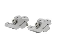 HZBHD Rehausseurs de Guidon Rehausseur De Guidon De Moto pour BMW F850GS Adventure F 850 GS ADV F900R F900 R F900XR F 900 R F 900R(Argent 2)