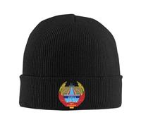 HZCRAES Bonnets Tricoté Emblème National Vintage du Cambodge pour Hommes, Bonnets pour Femmes, Coupe-Vent Et Chaud, Bonnet Tricoté À Revers avec Tête De Mort, Unisexe, Chapeau d'automne Et d'hiver