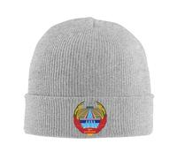 HZCRAES Bonnets Tricoté Emblème National Vintage du Cambodge pour Hommes, Bonnets pour Femmes, Coupe-Vent Et Chaud, Bonnet Tricoté À Revers avec Tête De Mort, Unisexe, Chapeau d'automne Et d'hiver