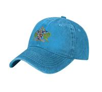 HZCRAES Casquette Baseball Unisexe en Denim avec Sainte-Lucie