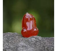 HZCVSG 5pc Agate Rouge à Main Animal de la Pierre du Soleil Luck Pendants Collier ''