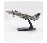 HZCVSG Aircraft Classics Vintage pour Nous F-14 AF 14 VF-84 Fighter Souvenir Ornements Affichage Diecast 1/100 Échelle