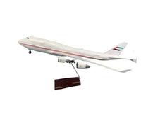HZCVSG Airplanes 47 cm pour Les Eau présidentiels B747 Modèle d'avion Aircraft Diecast W Lights Display Stand (avec lumière)