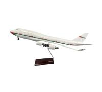 HZCVSG Airplanes Diecast 47 cm pour Avion B747 Présidents Aman Modèle Plan spécial avec Roues Lampes tactiles Décoration d'avion (Pas de lumière)