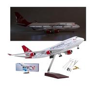 HZCVSG Airways British Aircraft Avion Airlines Modèles Kits Diecast Airplane Support gigantesque Un Stand Cabine de Commande avec 10 PCS Tower Tool