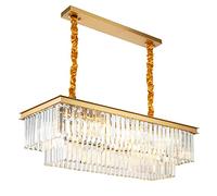 HZCVSG Chandelier de Nouvelles Créations Lumineuses à Pendants Japonais pour Intérieur Luxe Élégant, Cuisine, Zóne Salle à Manger Entrée - 50x50x6cm (20x20)