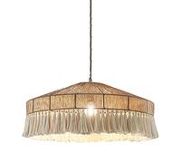 HZCVSG Chic Rétro Suspension Lamp - Créatif Décor pour Bureau, Cuisine, Salle à Manger, (50x19,6cm)