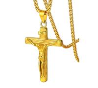 HZCVSG Collier en Argent pour Femmes Double crémation Qui retiennent Les Proches, Collier en Croix, Colliers d'urne, Cendres pour Hommes