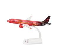 HZCVSG Diecast 200 Scale A320 Trident Bruxels Airlines ABS Plastic Airplane Toys Aircraft Plane Model Toy Assembly for Display Collection and Gifts