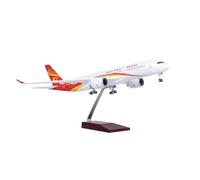HZCVSG Diecast Airplanes 142 pour Hainan A350 Simulation Aviation Civil Airline Aircraft avec Roues lumières (Pas de lumière)
