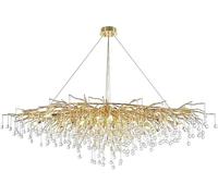 HZCVSG Exquisite Crystal Chandelier for Dining and Living Areas - Elevate Your Space with Elegant