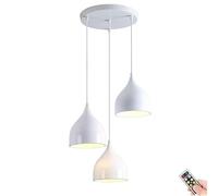 HZCVSG Fixtures: Pendant Light with Remote Control for Island Dining Room - No Wiring Needed (Color Options)