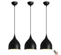 HZCVSG Fixtures: Pendant Light with Remote Control for Island Dining Room - No Wiring Needed (Color Options)