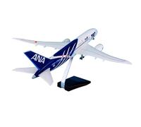 HZCVSG Modèle d'avion 18.1 "1: 150 Modèle d'échelle Jet Airplane Modèle ANA B747-400 Modèle d'affichage des Roues Résine pour la Collection ou l'ornement Cadeau (ANA B787)