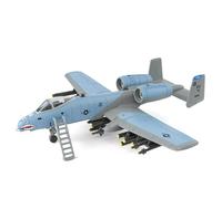 HZCVSG Modèle d'avion pour A-10 Withog Attack Aircraft Machine Adult Toys Collection Men de Bureau Décoration 9 Pouces (Gris)