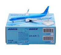 HZCVSG Modèles de répliques d'avions 21cm Échelle Civile Aircraft 1/200 pour coréen Air B737-900 HL8248 d'avion Miniature Fini exquise Modèle Airplane (Flap)