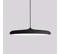HZCVSG Pendante Nordique Moderne 24W Round Metal Chandelier 12W Lampe Suspendue pour l'îlot de Cuisine Café de Chambre à Coucher