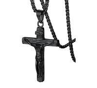HZCVSG Produits Filles 925 Urn Silver Cross Femmes à Double crème transversale Qui Maintiennent des d'êtres Chers, Collier Transversal Colliers d'urne Cendres pour Hommes