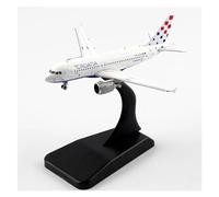HZCVSG Vintage Classics Aircraft for Croatia Airlines A319 avec Bases d'atterrissage Avion Aircraft Collectable Aviation Model 1: 400