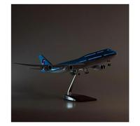 HZCVSG Vintage Classics Aircraft for Korean Air 747 B747 Airline Civil Modèle Airline Model Light Gear Gear Plane Model 47cm 1/160 Avion (avec lumière)