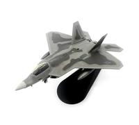 HZCVSG Vintage Classics Aircraft for United States Air Force F-22A Fighter Model Model Simulation Static Collectable Toy Diecast 1: 100 Échelle