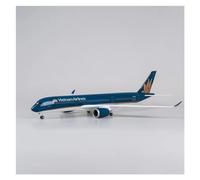 HZCVSG Vintage Classics Aircraft for Vietnam Airlines A350 350 Airplane Modèle avec Roue lumière 1: 142 Affichage de Jouets Aircraft Souvenir 47 cm (sans lumière)