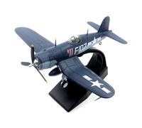 HZCVSG Vintage Classics Aircraft pour American F4U-1A Pirate Fighter Dragon King Car Model Finiy Model Collectable Toy 1/72 Échelle