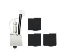 HzdaDeve Buse durcie Hotend pour Kobra S1 Combo 0,4 mm en acier inoxydable Tête d'impression extrudeuse Hot End Bloc chauffant avec 2 couvercles en silicone pour Anycubic Kobra S1/ACE Pro