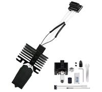 HzdaDeve Hotend pour Bambu Lab P1P P1S Tête d'impression 24 V 48 W Cartouche de chauffage en céramique Thermistance amovible Buse en acier trempé 0,4 mm Capteur haute température Tuyau Kit clé