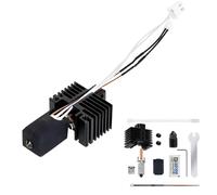 HzdaDeve Hotend pour Bambu Lab X1C X1E Tête d'impression 24 V 48 W Cartouche de chauffage en céramique Thermistance amovible Buse en acier trempé 0,4 mm Capteur haute température Kit de remplacement