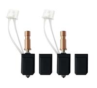 HzdaDeve Kit d'extrudeuse Hotend en céramique 0,2 mm 0,4 mm pour Kobra S1 Combo en acier inoxydable avec buse durcie 200 K avec 2 coques en silicone supplémentaires pour Anycubic Kobra S1 (lot de 2)