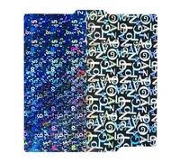 HzdaDeve Plaque de construction double face 257,5 x 257,5 mm - En acier - Plateforme flexible - Jet lumineux H1H Phantom - Pour imprimante 3D en bambou X1/X1C/X1E/P1P/P1S/A1 (alphabet + chiffre)