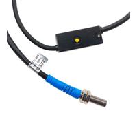 HZDXWXOJ 1 capteur Micro-diffuseur, Interrupteur photoélectrique à Induction ponctuelle Visible 24 V M3M4M5M6M8(D06-150P1 Bend)