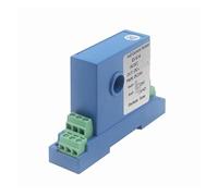 HZDXWXOJ Capteur de Courant CT AC 5A 10A 20A 50A 200A Transmetteur Sortie 4-20mA Capteur de Courant Ouverture 12mm Transformateur de Courant DC24V PWR(AC 0-10A-12MM Aperture)